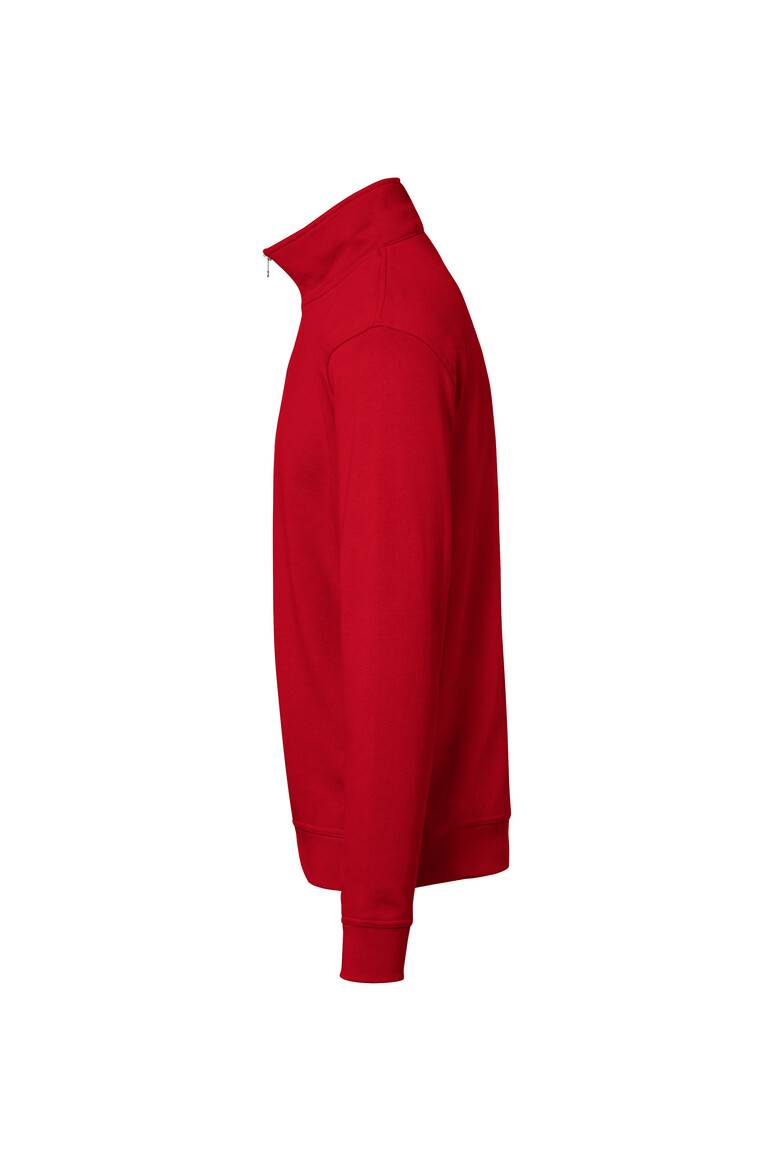Hakro Zip-Sweatshirt Premium 451-02 rot Gr. XS
