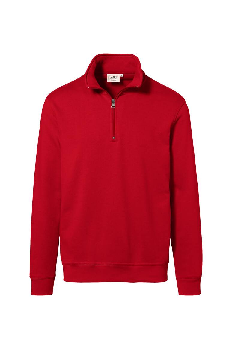 Hakro Zip-Sweatshirt Premium 451-02 rot Gr. 6XL