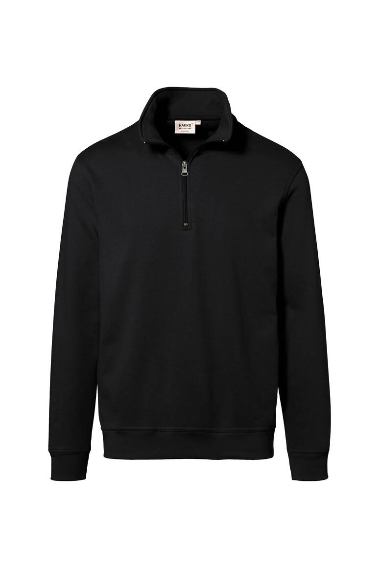 Hakro Zip-Sweatshirt Premium 451-05 schwarz Gr. 3XL