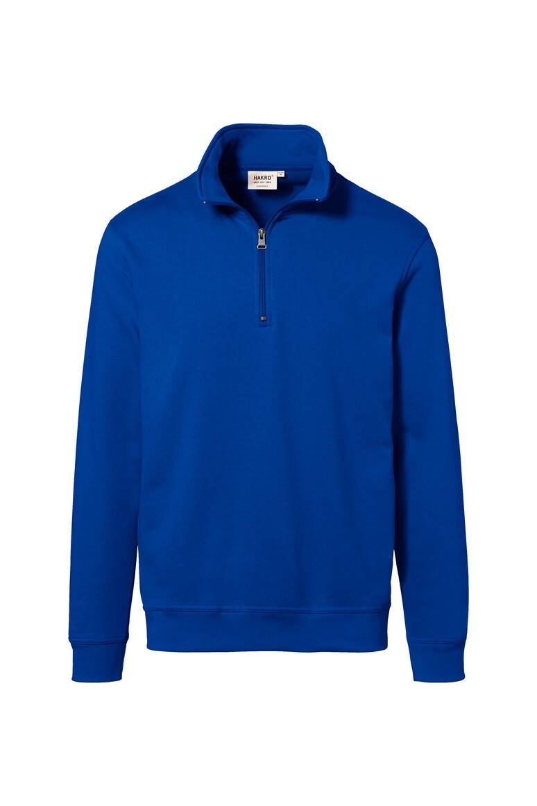 HAKRO Zip-Sweatshirt Premium royalblau, S