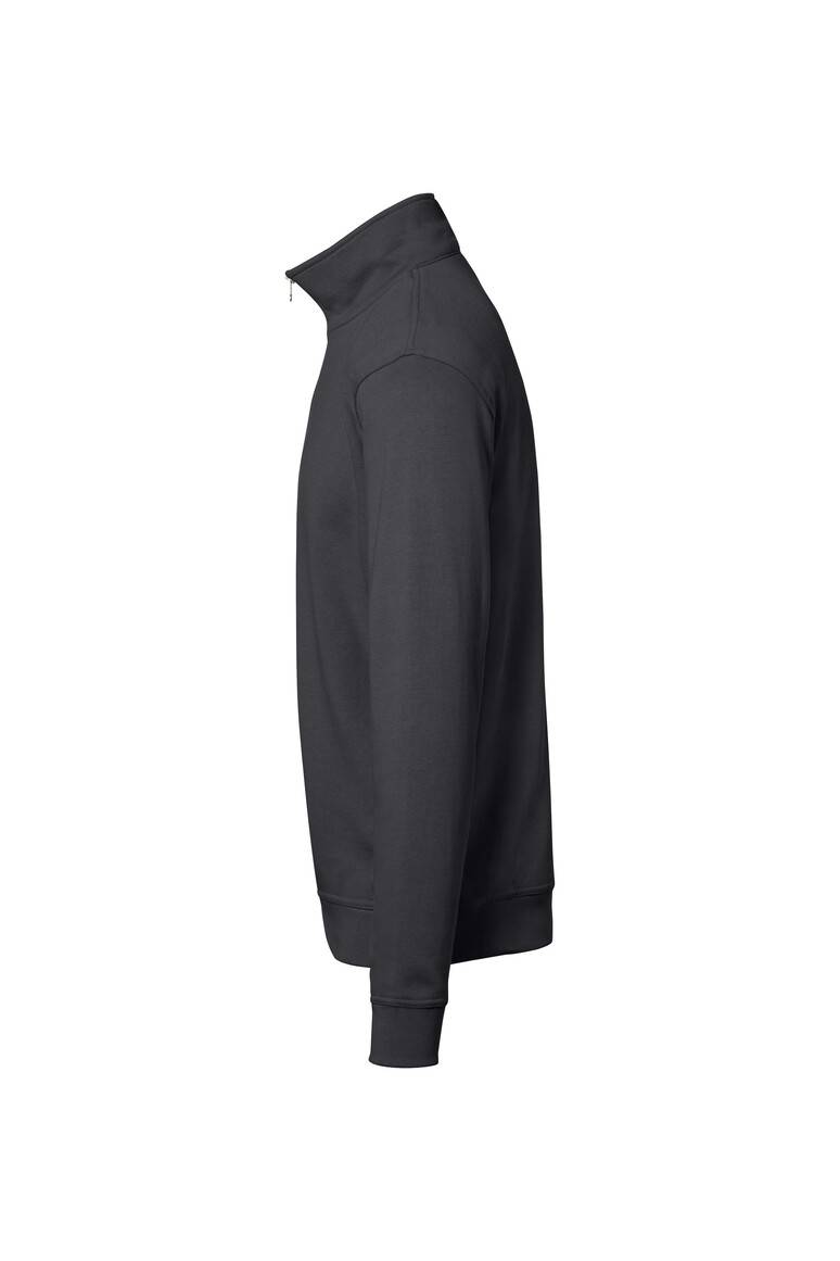HAKRO Zip-Sweatshirt Premium karbongrau, XS