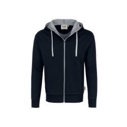 Hakro Kapuzen-Jacke Bonded 455 Schwarz Gr. XS