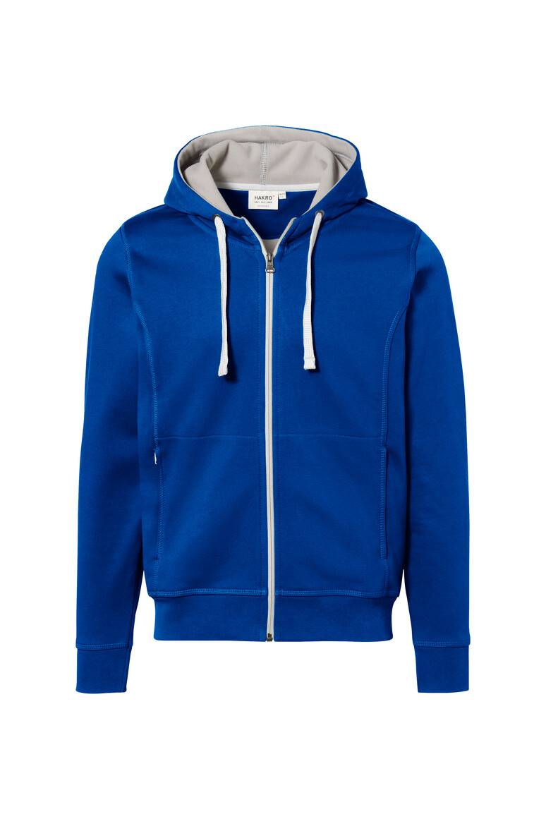 Hakro Kapuzen-Jacke Bonded 455 Royalblau Gr. S