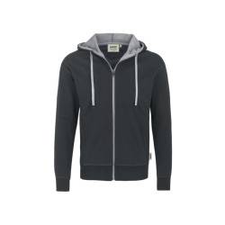 Hakro Kapuzen-Jacke Bonded 455 Anthrazit Gr. XS