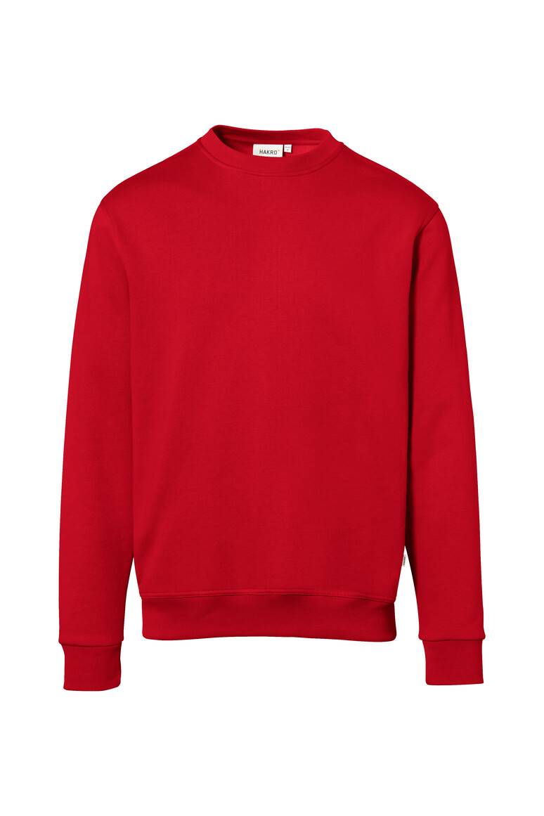 HAKRO Sweatshirt Premium rot, XL