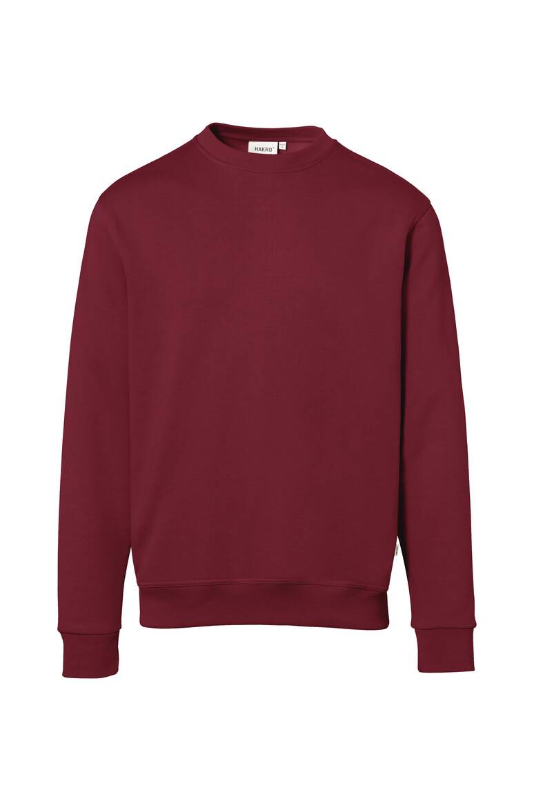 HAKRO Sweatshirt Premium weinrot, M