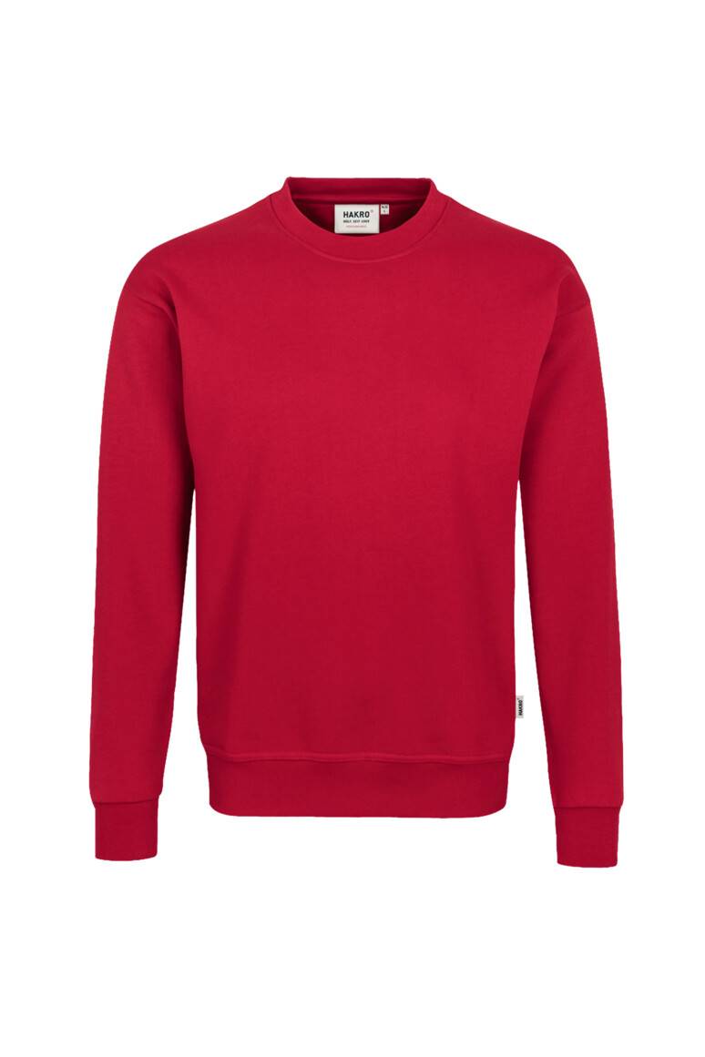 HAKRO Sweatshirt MIKRALINAR® rot, 5XL