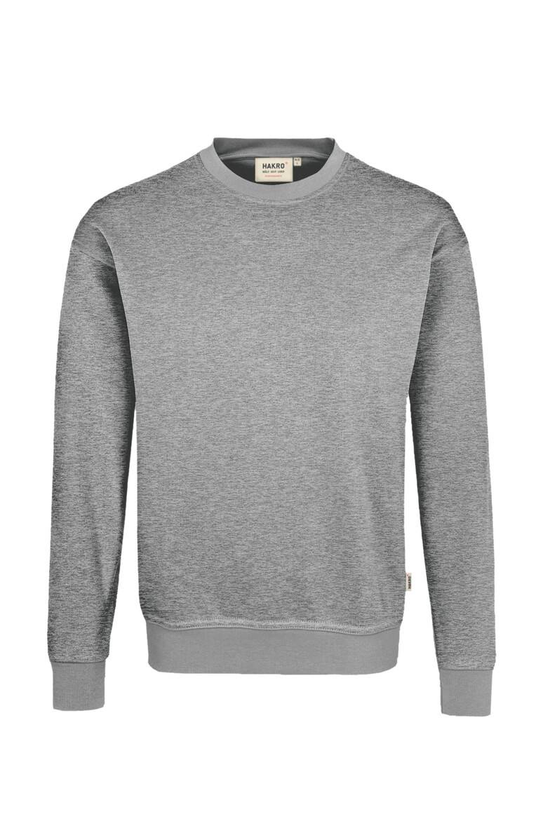 Hakro Sweatshirt Performance 475-15 Grau meliert Gr. S