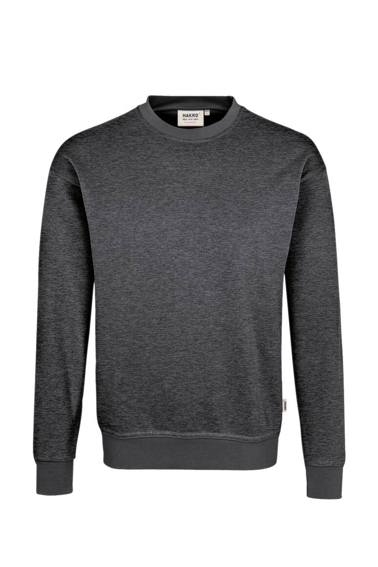 Hakro Sweatshirt Performance 475-328 Anthrazit meliert Gr. L