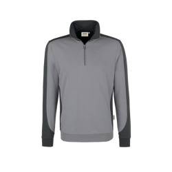 Hakro Zip-Sweatshirt Contrast Performance 476 Titan Gr. XS
