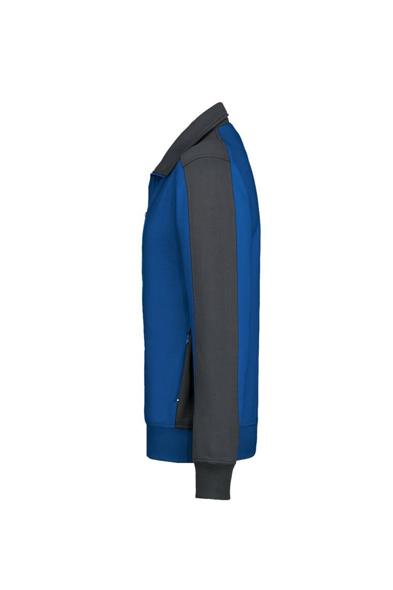 Hakro Sweatjacke Contrast Performance 477-10 Royalblau Gr. XS