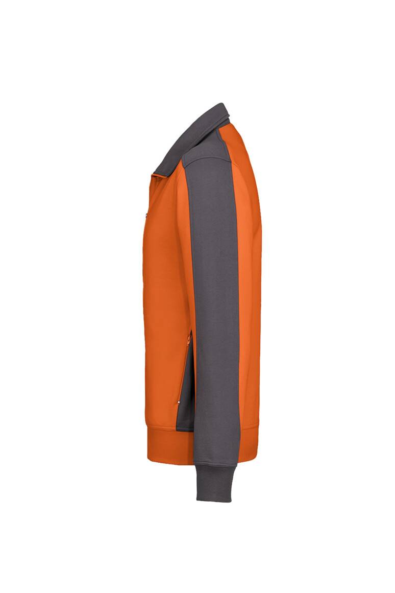 Hakro Sweatjacke Contrast Performance 477-27 Orange Gr. 6XL