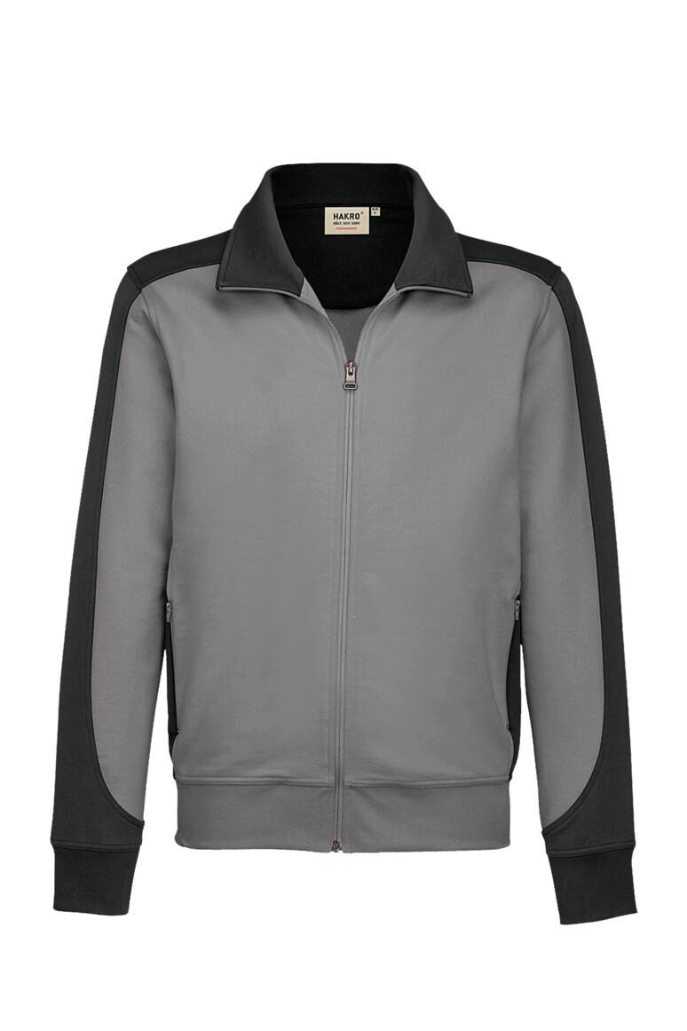 Hakro Sweatjacke Contrast Performance 477-43 Titan Gr. 5XL