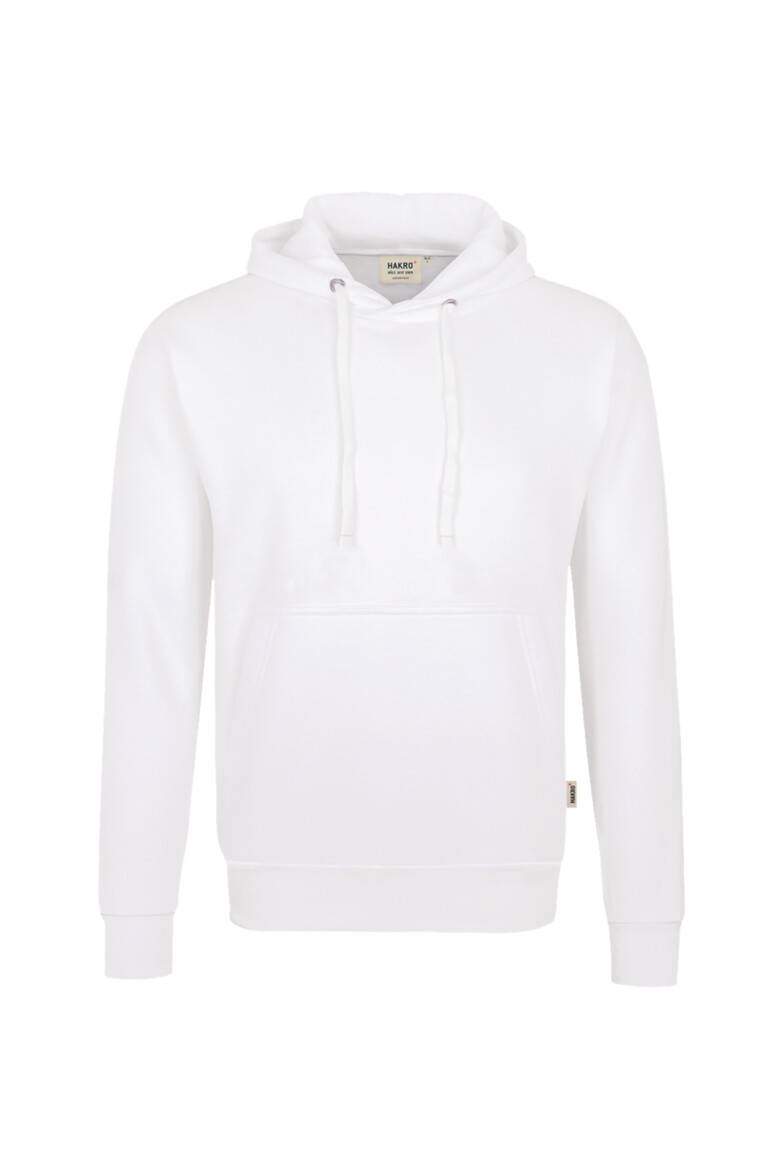 HAKRO Kapuzen-Sweatshirt Premium weiß, 2XS