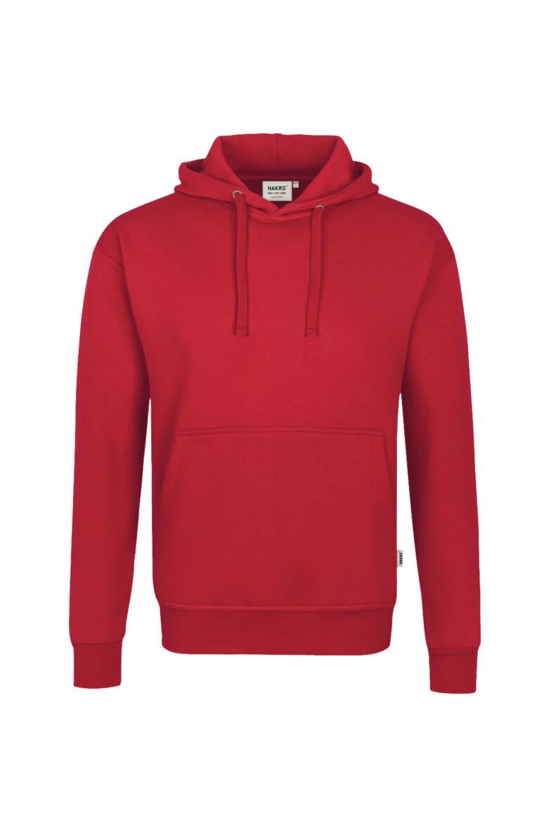 HAKRO Kapuzen-Sweatshirt Premium rot, 5XL