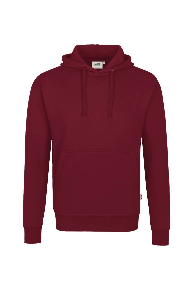 HAKRO Kapuzen-Sweatshirt Premium weinrot, XS