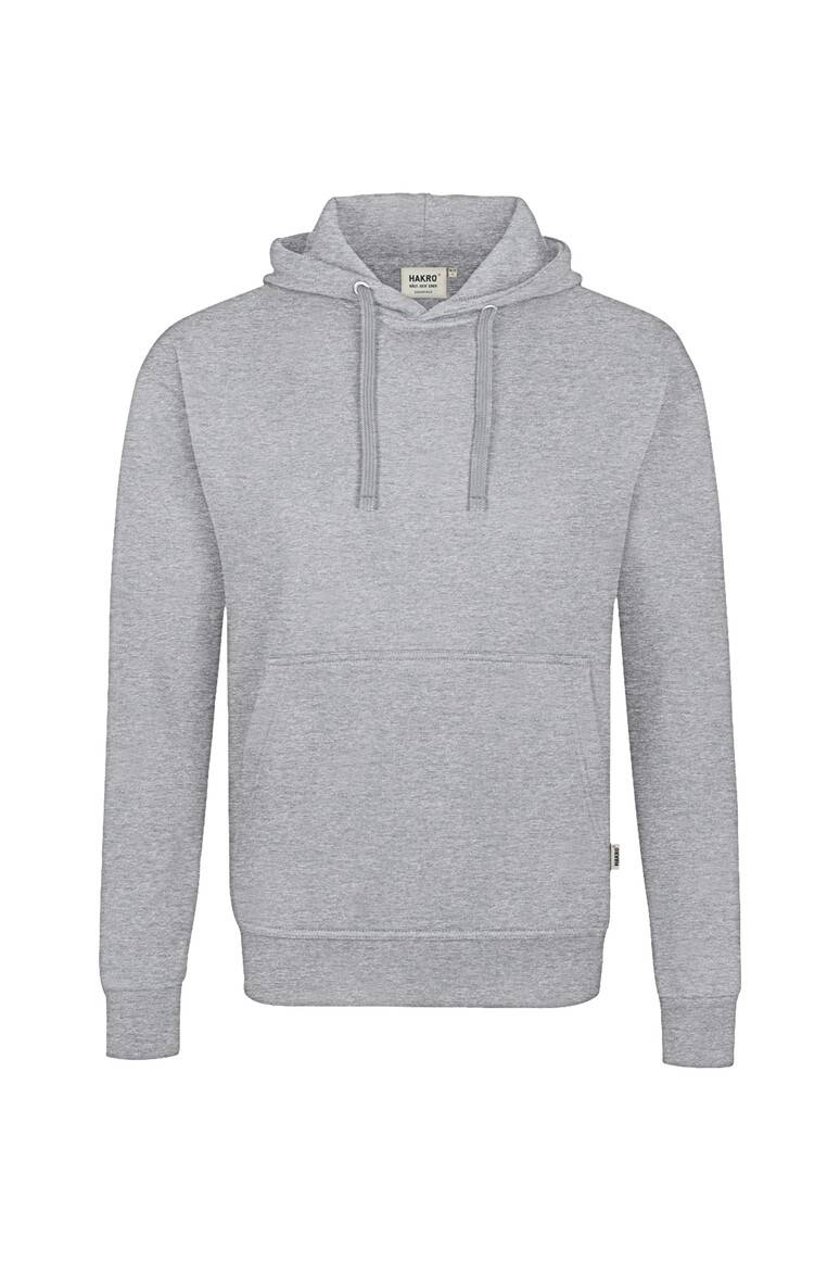 HAKRO Kapuzen-Sweatshirt Premium ash meliert, 5XL