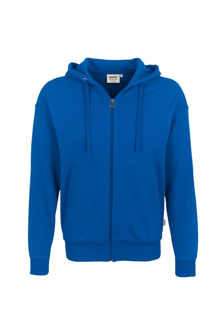 HAKRO Kapuzen-Sweatjacke Premium royalblau, XL