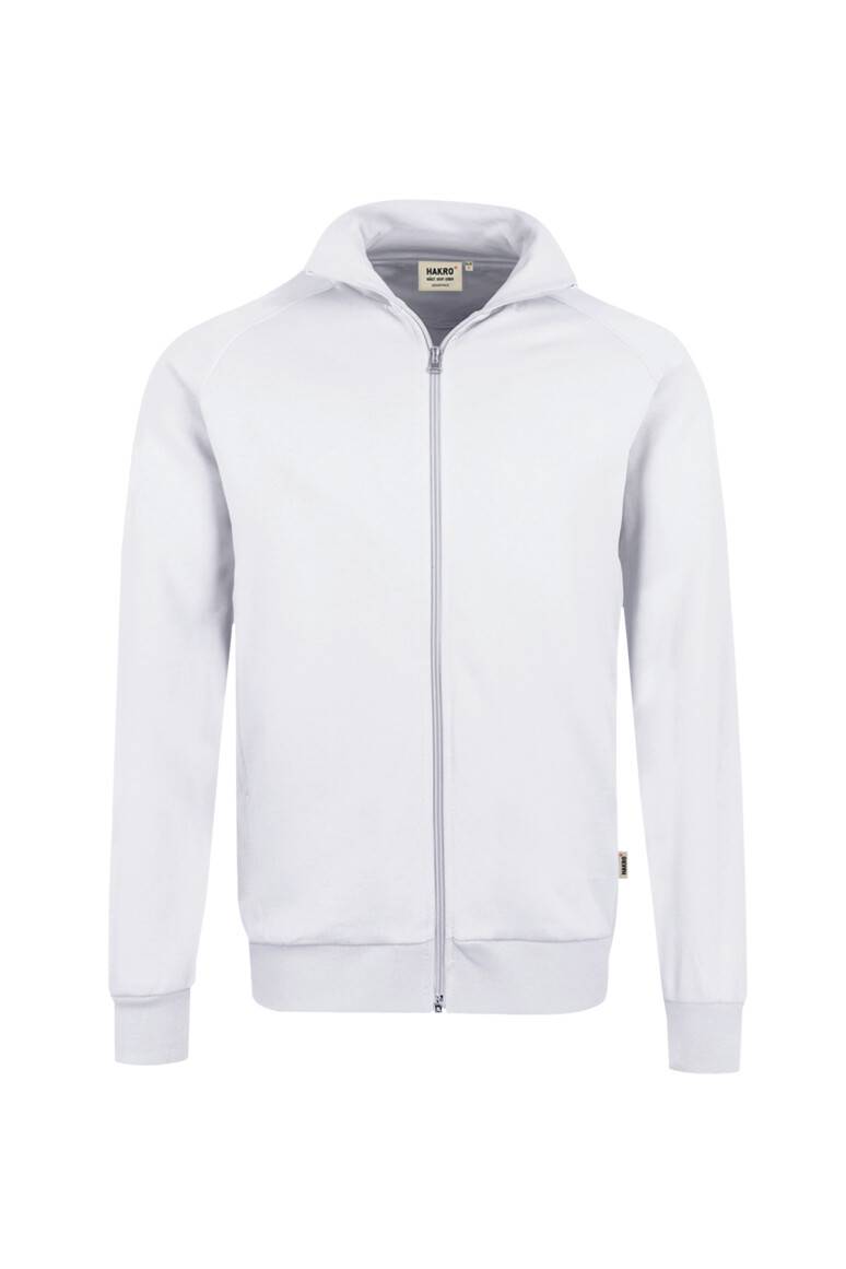 HAKRO Sweatjacke College weiß, XS