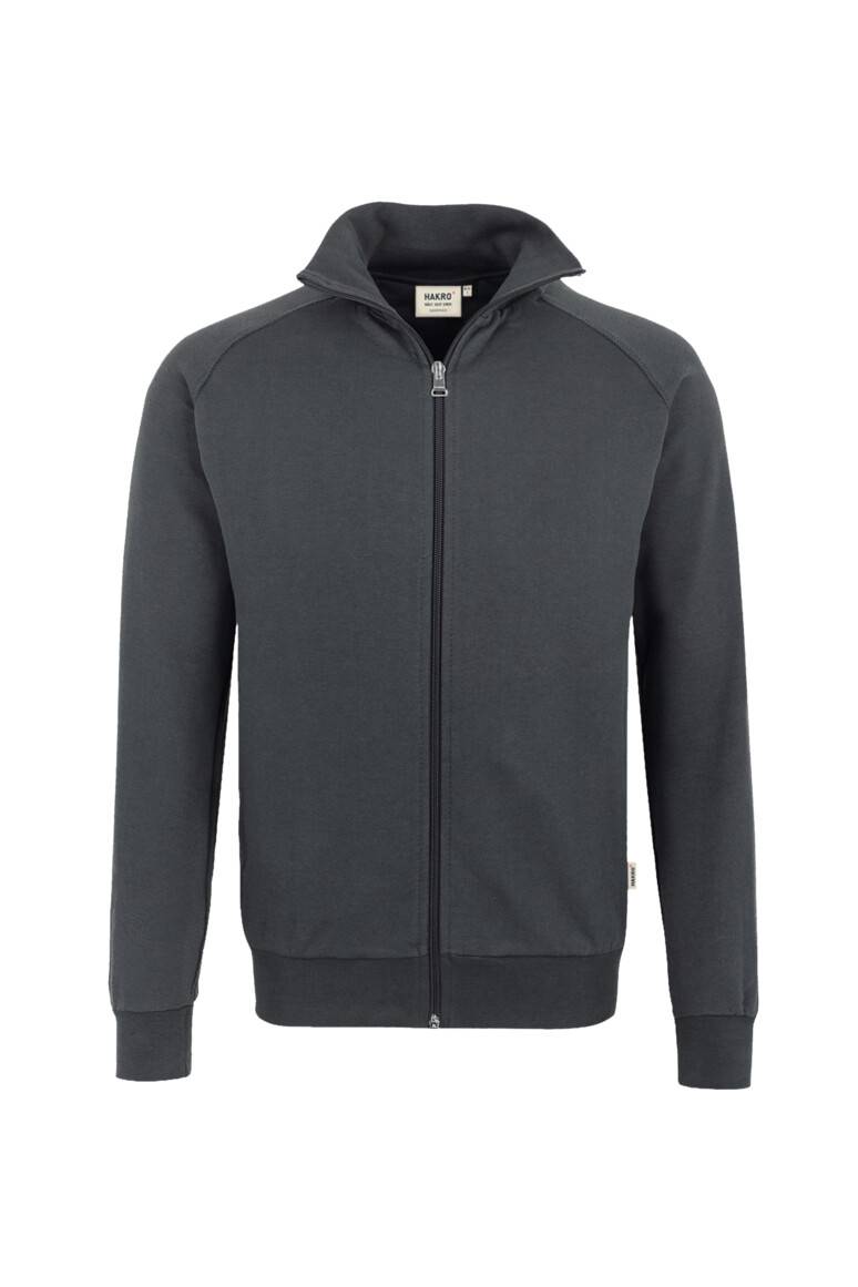 HAKRO Sweatjacke College anthrazit, 6XL