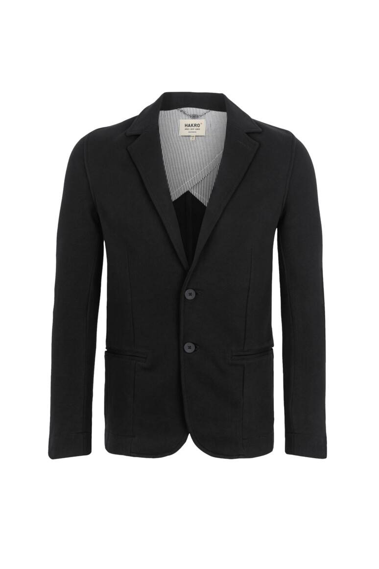 HAKRO Sweatblazer Premium schwarz, S