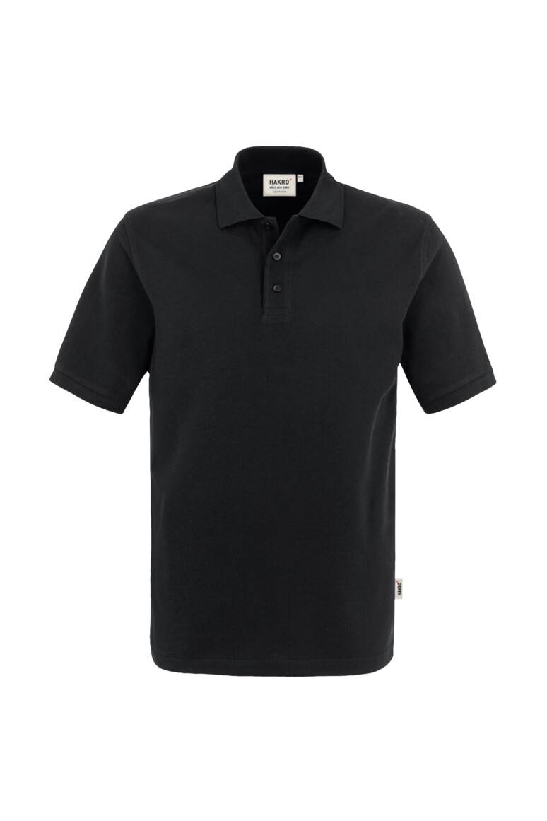 HAKRO Poloshirt Top schwarz, XS