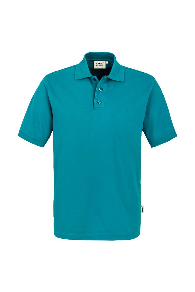 HAKRO Poloshirt Top smaragd, L
