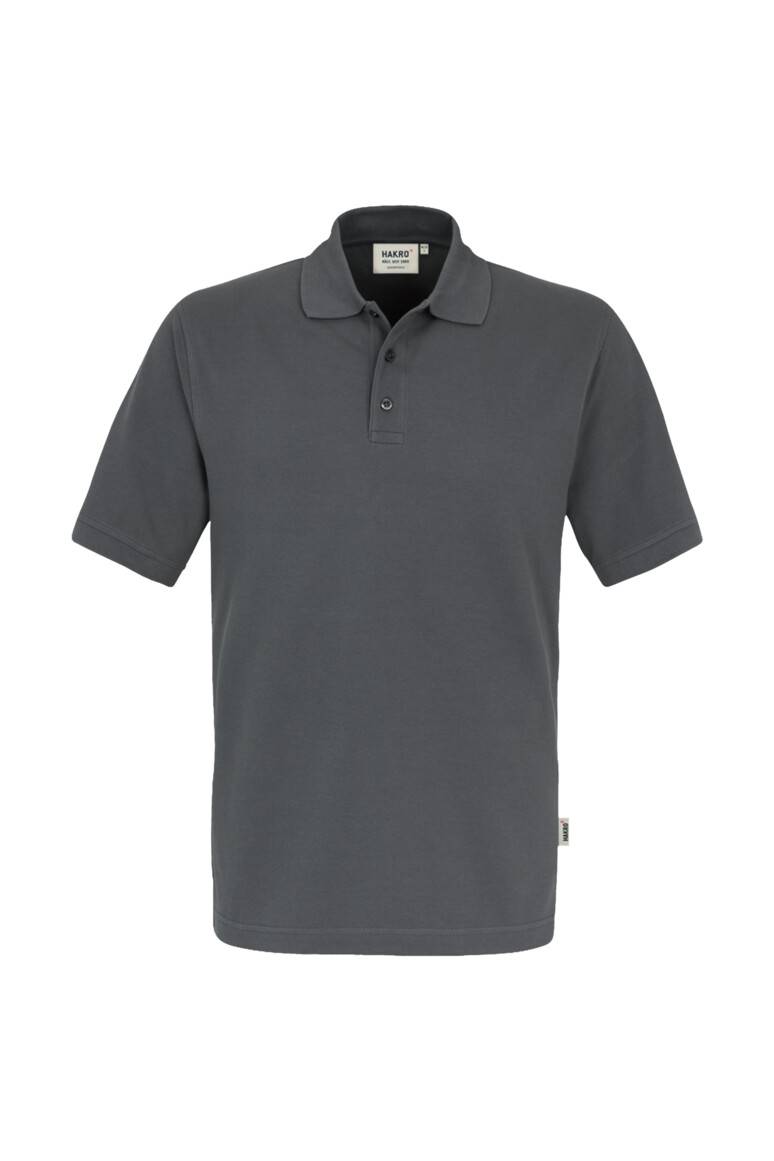 HAKRO Poloshirt Top graphit, L
