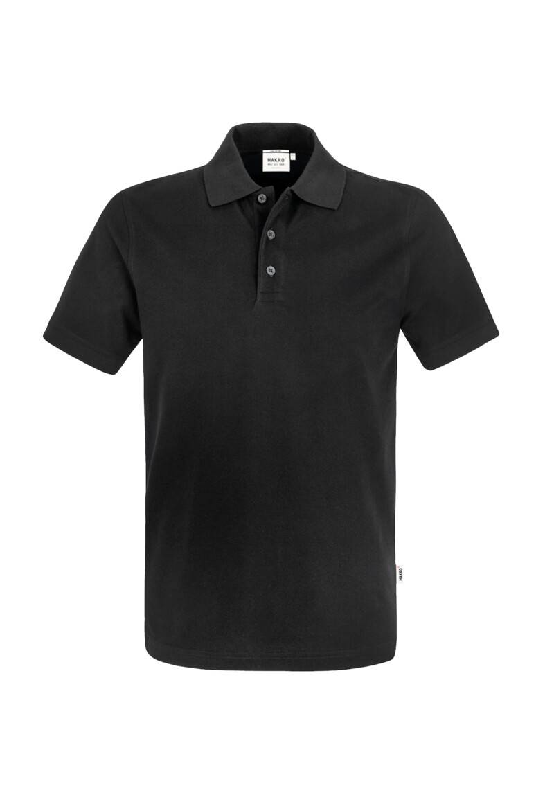 HAKRO Poloshirt Pima-Baumwolle schwarz, XL