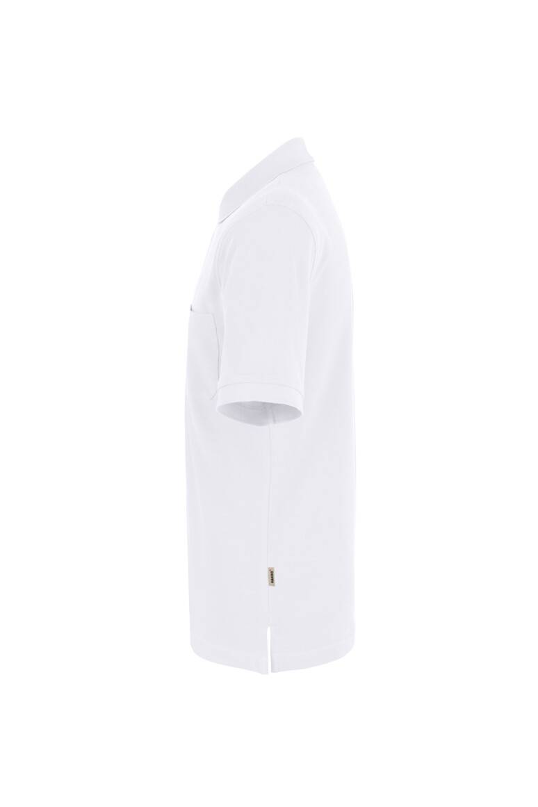 HAKRO Pocket-Poloshirt Top weiß, S