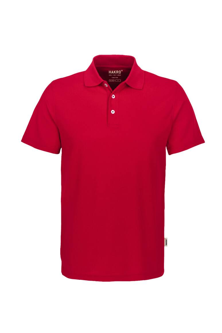 HAKRO Poloshirt COOLMAX® rot, S