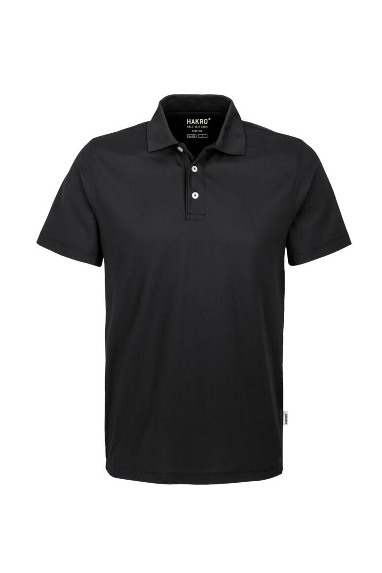 HAKRO Poloshirt COOLMAX® schwarz, S