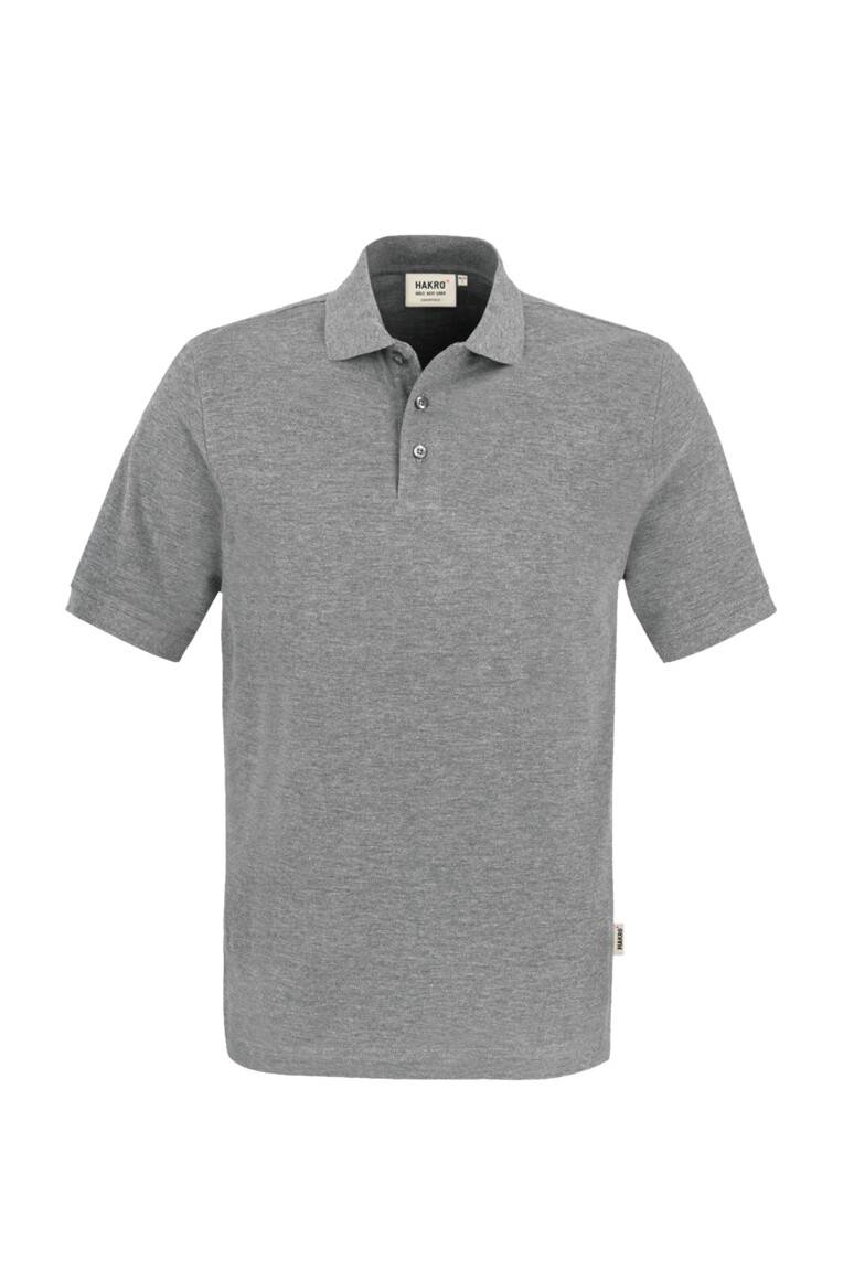 HAKRO Poloshirt Classic grau meliert, L