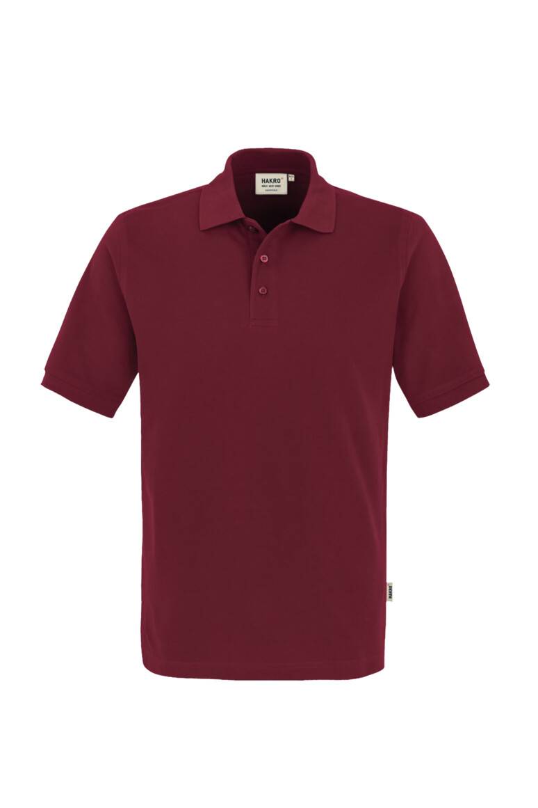 HAKRO Poloshirt Classic weinrot, L