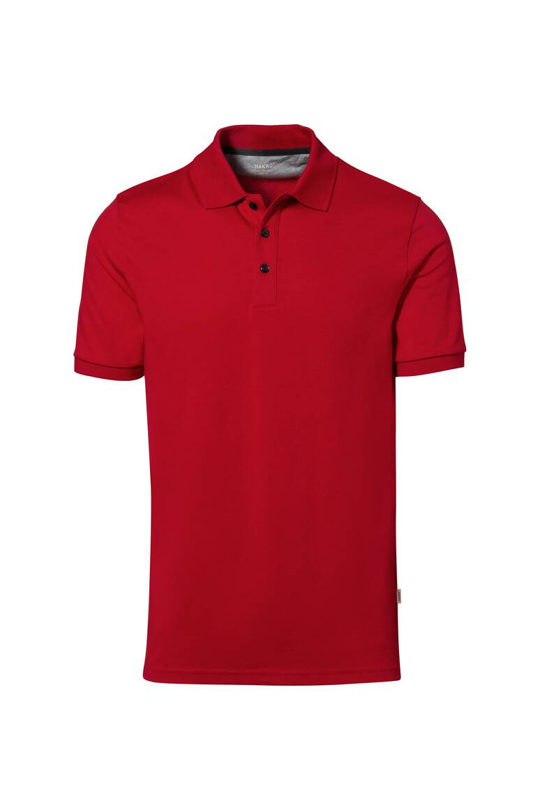 Hakro Poloshirt Cotton-Tec 814-02 rot Gr. 3XL