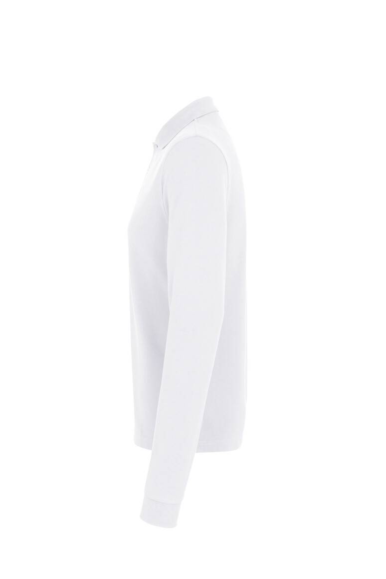 HAKRO Longsleeve-Poloshirt MIKRALINAR® weiß, S