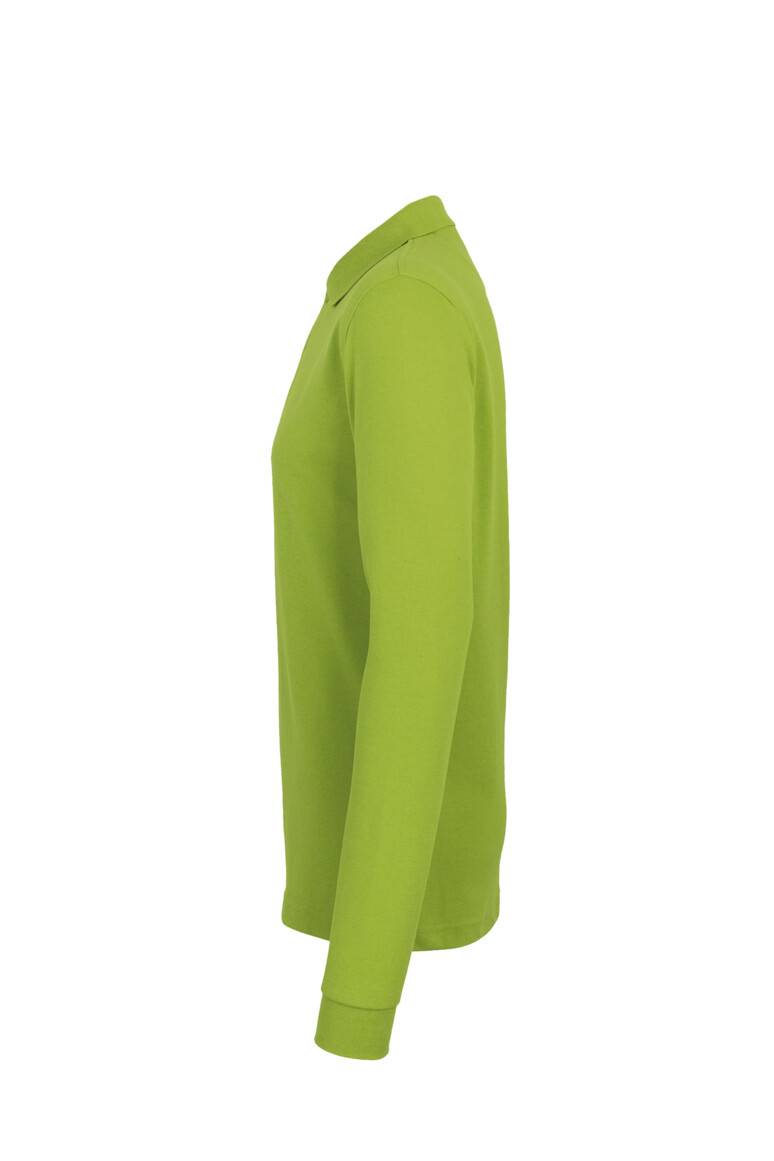 HAKRO Longsleeve-Poloshirt MIKRALINAR® kiwi, 3XL