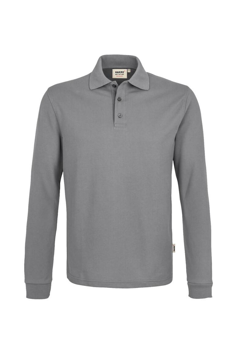 HAKRO Longsleeve-Poloshirt MIKRALINAR® titan, L