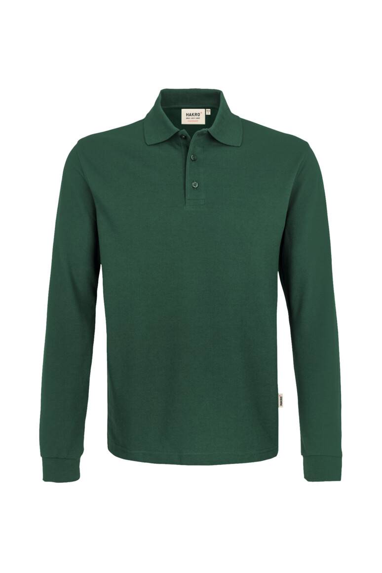 HAKRO Longsleeve-Poloshirt MIKRALINAR® tanne, XL
