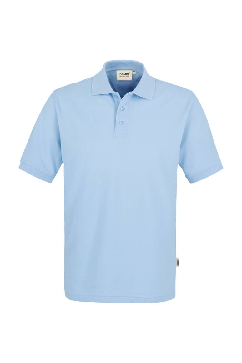 HAKRO Poloshirt MIKRALINAR® eisblau, S