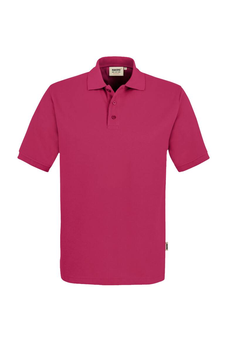 HAKRO Poloshirt MIKRALINAR® magenta, L