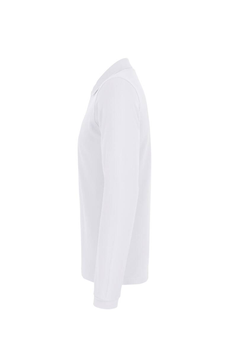 HAKRO Longsleeve-Poloshirt Classic weiß, XL