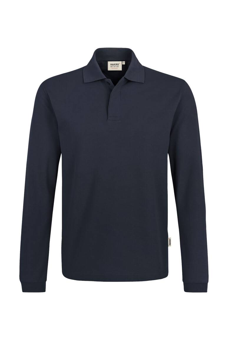 HAKRO Longsleeve-Poloshirt HACCP MIKRALINAR® tinte, 2XL