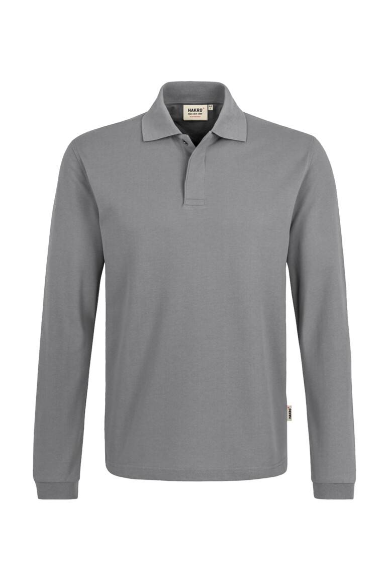 HAKRO Longsleeve-Poloshirt HACCP MIKRALINAR® titan, 2XL