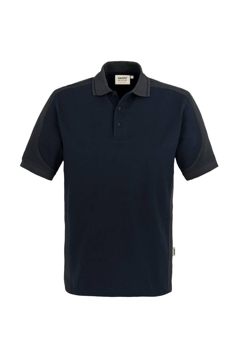 Hakro Poloshirt Contrast Performance 839-10 royalblau/anthrazit Gr. XL
