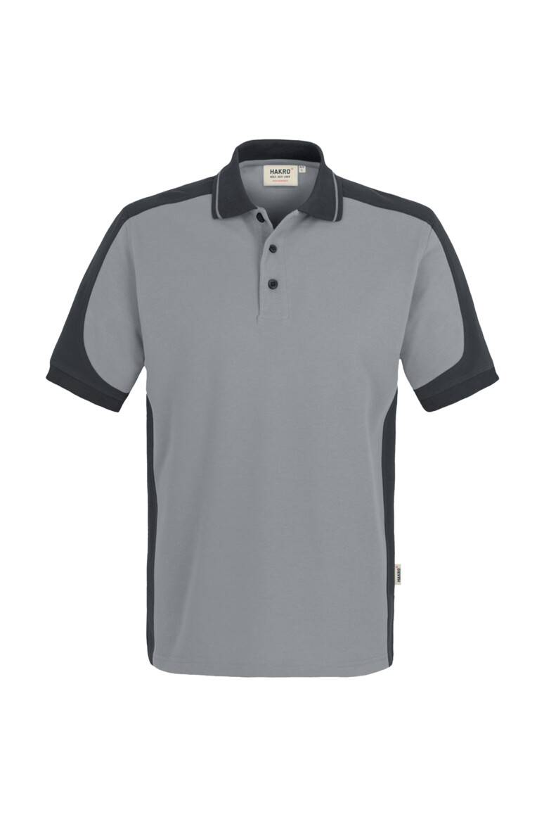 Hakro Poloshirt Contrast Performance 839-43 titan/anthrazit Gr. 4XL