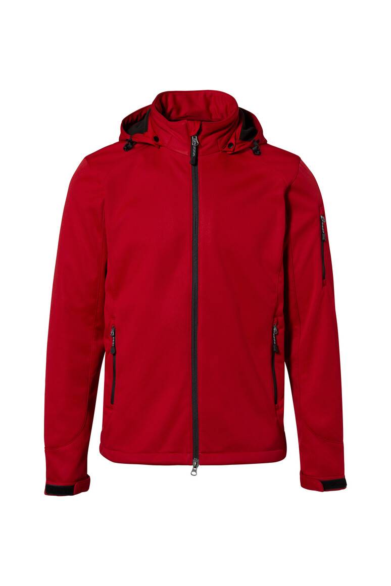 Hakro Softshelljacke Ontario 848-02 rot Gr. 6XL
