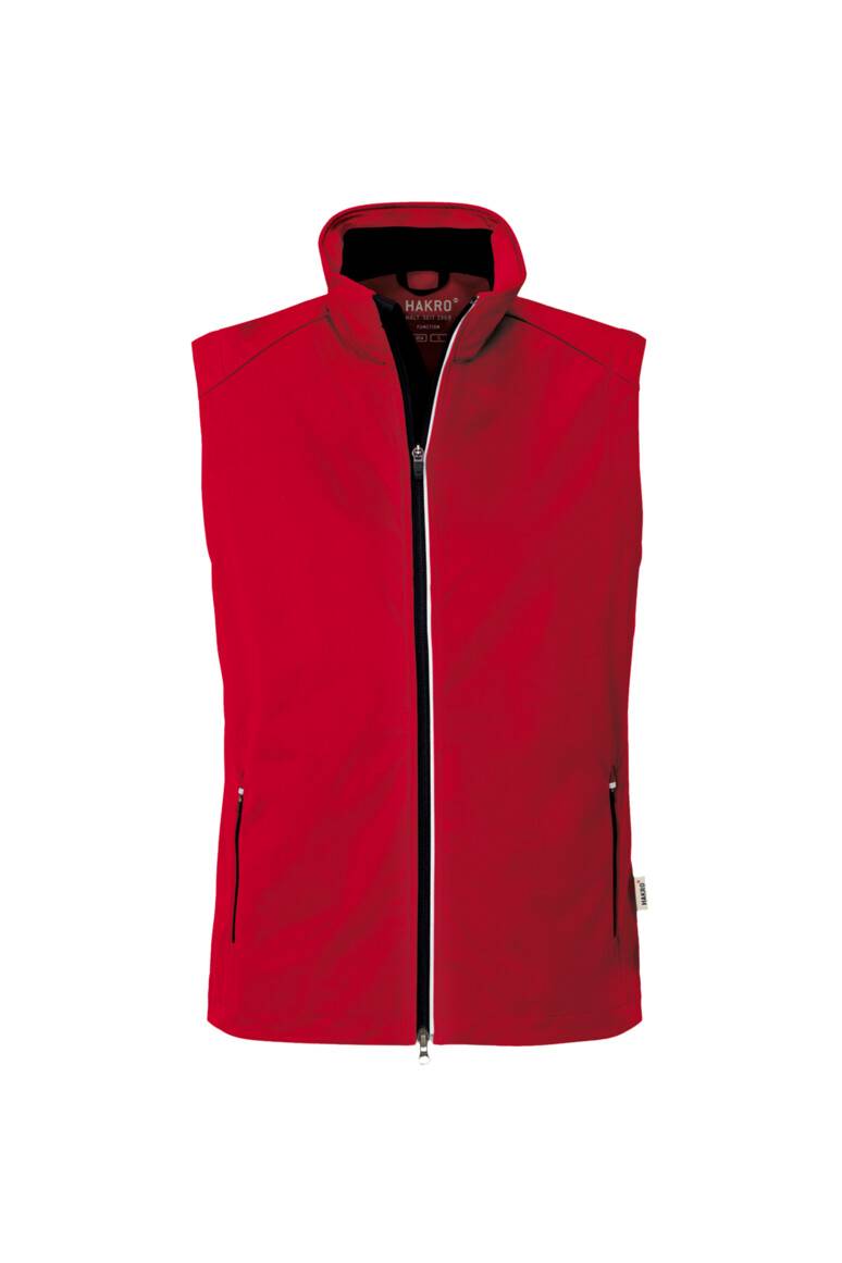 HAKRO Light-Softshellweste Edmonton rot, M
