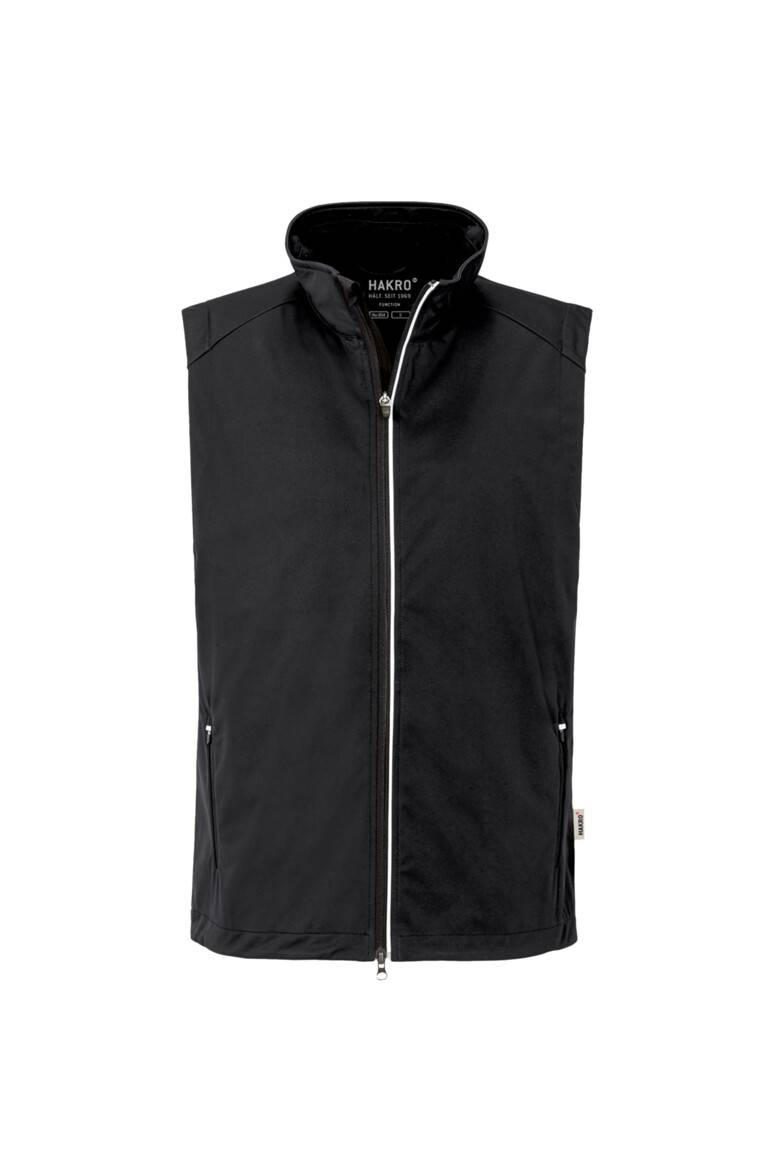 HAKRO Light-Softshellweste Edmonton schwarz, XL