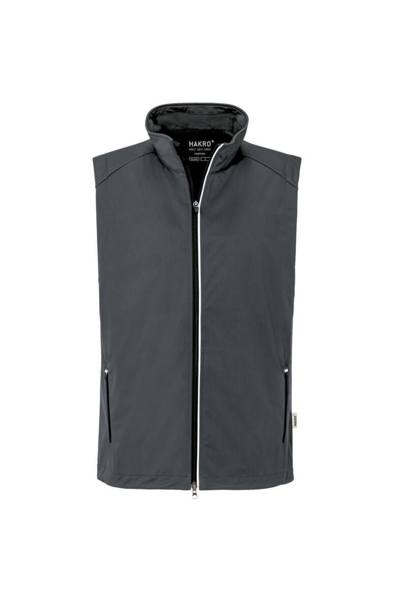 HAKRO Light-Softshellweste Edmonton anthrazit, S